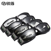 Home 3d glasses cinema TV myopia eyes universal reald computer imax three d glasses