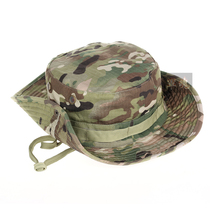 Camouflage military version round edge hat Army fan field visor Mens tactical hat Outdoor sunscreen windproof Benny hat Fisherman hat