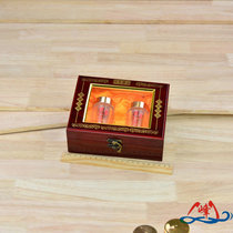 Yunfeng Zi Ji small wooden box saffron packaging gift box wooden box custom-made all kinds of Dendrobium candidum gift box