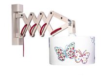 German direct mail Waldi Leuchten82610 0 matching 70250 1 butterfly knot edge wall lamp