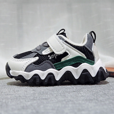 Spring and autumn baby shoes 1-2 years old childrens single shoes mens soft bottom non-slip toddler shoes womens breathable baby mesh shoes summer