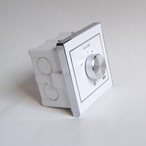 Background sound system special volume switch Gear switch Tuning switch Sound control switch high-end silver edge