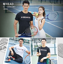  HEAD HYDE tennis suit Mens tennis training suit Sportswear pure cotton short-sleeved T-shirt