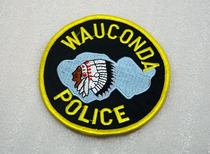 Wauconda embroidery arm of Illinois Wauconda embroidery badge