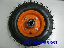 6 inch 150mm rubber silent inflatable trolley hand trolley small trailer casters without bracket air wheel piece