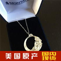 Made in USA native to the United States imported Montana 2016 new western cowboy womens necklace pendant