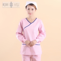 New sashimi Han version Han style Han style suit Handwashing clothes winter dress brushed handcoat long sleeve split workwear NP-53
