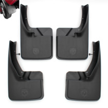  Suitable for Dodge Ram pickup 1500 2500 3500 original version of 4 pieces of mudguard mudguard leather with logo