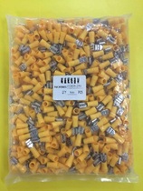 Terminal block FDD5 5-250 plug spring 6 3mm pre-insulated cold press terminal 4-6 square wire nose