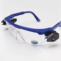 Ele brand protective glasses chemical impact resistance resistance scratch tape clip LED light goggles