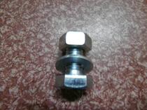 Air conditioner foot screw M8 machine wire galvanized stainless steel wire 8*25 with ring nut cap