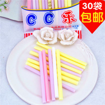 Hanxing cc Le straw candy 16g suction music Korean special snack cc stick childhood nostalgic classic snack products