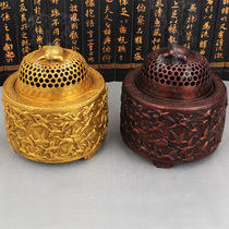 Royal Ruyi pure copper incense burner Copper thousand crane incense burner ornaments Incense incense supplies Sandalwood furnace Thousand crane longevity furnace