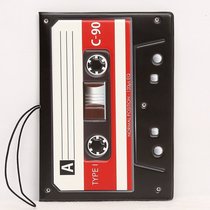 3D creative passport jacket Imitation leather multi-function document bag Korea travel passport cover Ticket holder document cover