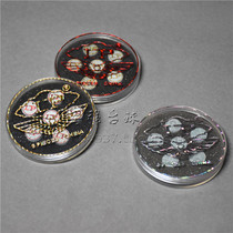 LP Leather Head Generation generation of three generations of clubhead Black Eight clubhead English Snooker Chinese Gun Billiards accessories Accessories Accessories