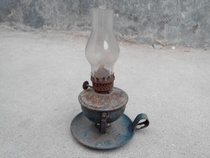 Fifty and sixties lighting glass lamp wind cover lamp nostalgia collection of old objects fidelity