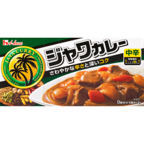Great value from Japan imported good servant Jiahua Curry Japanese seasoning slightly spicy 185g coconut coconut curry