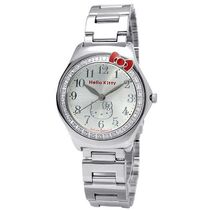 Hello Kitty Fantasy Princess Charming Water Diamond Butterfly-shaped watch - Red 30mm