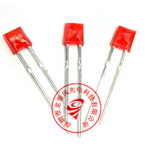 LED lamp beads LED Square 1*3*4 red red red red 134 light bright red flat square