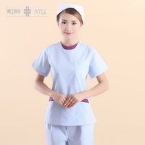 New workout Korean version Han style Han style suit Handwashing clothes summer dress brushed handclothes short sleeve split workwear NP-80