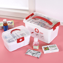 Store owner selected home medicine box multi-layer medicine box large small first aid box portable medicine storage box