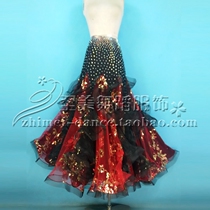 Zhimei dance dress New modern dance skirt Half body practice skirt Friendship large skirt Lower skirt practice RZM-152