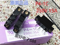 Dadong insurance pipe seat P4-1C 15A 250V original spot