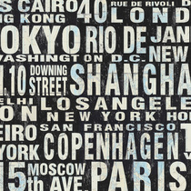 Vintage English alphabet wallpaper bar restaurant cafe clothing store wallpaper personality fashion background wall black and white