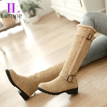 Europe women long boot warm velvet boot 40-43 Knight boots