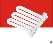 4-needle tube 2u flat four-pin energy-saving lamp student table bulb ceiling lamp U-shaped row Tube 9-11-13-15-18w