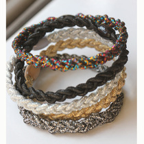 Tie hair super strong tie braid artifact rubber band Hairband hair rope new head accessories female head rope