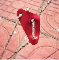 Tent Triangle Aluminum Alloy Windproof Rope Buckle Umbrella Rope Buckle Tent Sky Curtain Accessories Pull Rope Buckle Rope