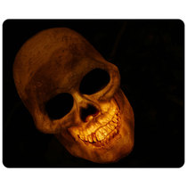 Emotional mouse pad panic expression skull dark evil DIY mouse pad specification 18*22*0 3cm