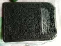 Custom-made New Year pictures pear wood carving hand-printed Stove King Line version teaching mold experience New year painting skills Template