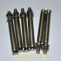 201 Stainless steel expansion screw External expansion bolt pull explosion screw M10*80 90 100 120mm