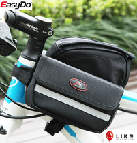  EasyDo bicycle beam bag Mountain bike front beam bag Upper tube bag Car front bag Glasses box Riding equipment accessories