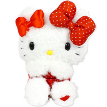 Japanese sanrio hello kitty double butterfly knot series plush doll doll doll