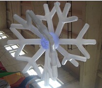 Inflatable snowflake air mold Christmas decoration Hanging light glowing air mold Inflatable beauty Chen decoration