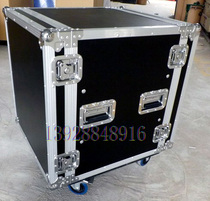 10U two-door double-layer shockproof chassis cabinet performance equipment box aviation box