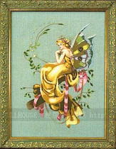 Cross-stitch electronic image redraw source file-MD67-Woodland Fairie Forest Fairy