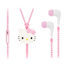 GARMMA Hello Kitty in ear-style microphone headphones-pink
