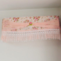 Sunflower air conditioning cover hanging cover universal air conditioning dust cover lace fabric 1p1 5 Customized