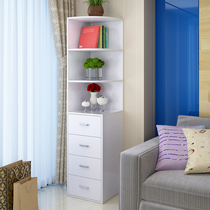 Corner cabinet corner cabinet triangle cabinet side cabinet living room corner cabinet bathroom cabinet locker with door toilet cabinet Bedroom simple