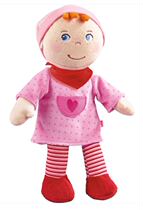 German Haba302107kuschel Puppe-inga cute girl doll 29cm