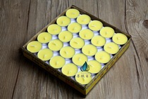 2 hours 100 grain butter lamp pure plant smokeless no odor for Buddha lamp Bodhi lamp ghee candle