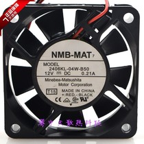 Original THEN 2406KL-04W-B50 12V 0 21A 6015 2-wire cooling fan