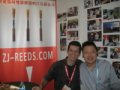 2012 Shanghai International Musical Instrument Exhibition with famous teachers and musicians in China