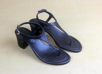 Custom-made new leather cowhide herringle toe clip pin thin strap female sandal 31 32 33 size size