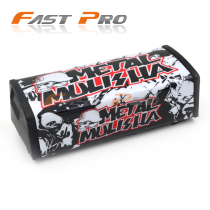 Cross-country motorcycle streetcar sports car modified handlebar square breast protection anti-collision cotton ATV universal YZF KTM skull