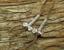 Hidden Big Number Suzuki Pestle Prayer number instrumental diameter 7 mm white bronze note Buddha bead hand stringing the diamond ring